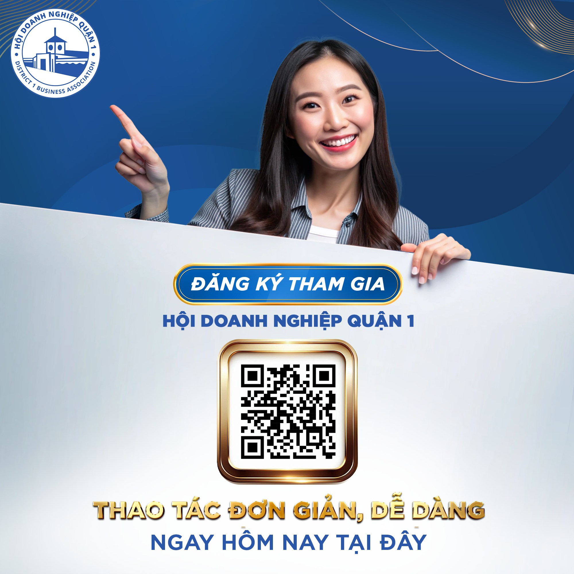 CÁCH THAM GIA HỘI VIÊN HỘI DOANH NGHIỆP QUẬN 1 - CÙNG TẠO BƯỚC ĐỆM VỮNG CHẮC CHO DOANH NGHIỆP CỦA BẠN